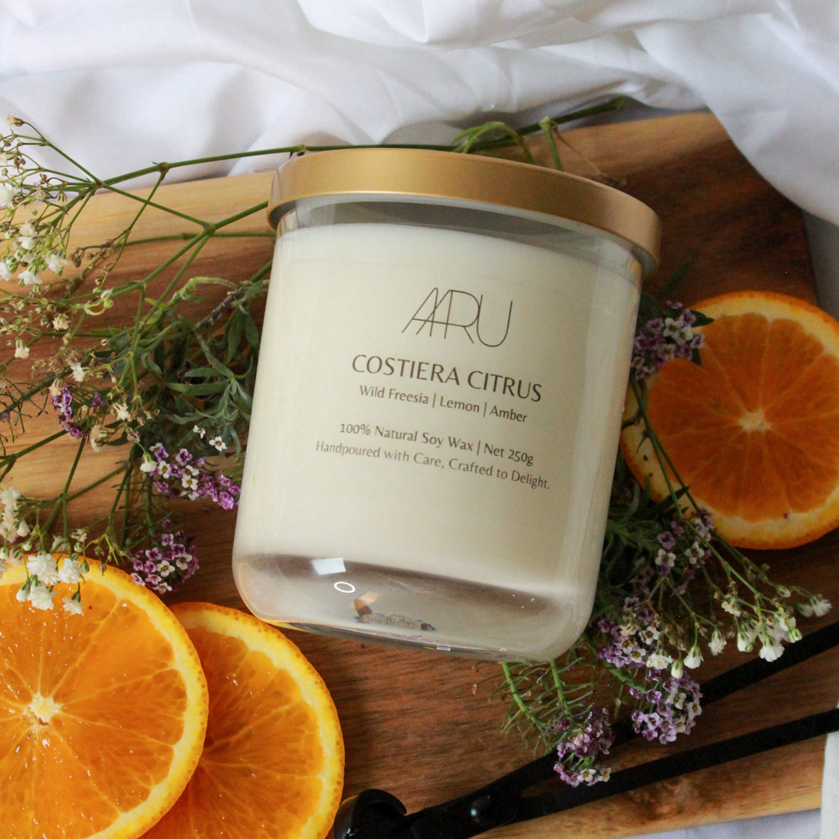 Aaru Costiera Citrus Candle